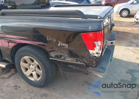 2007 Nissan Titan Le from USA, damaged, VIN 1N6BA07A37N221364